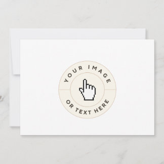 Invitation - Personnalisée (ajouter une image/text