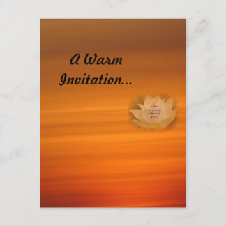 Invitation personnalisée Bouddhiste SGI