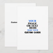 Invitation personnalisée - Conception de mariage e (Devant / Derrière)