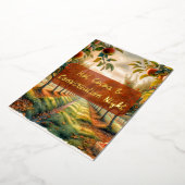 Invitation personnalisée d'automne – Invitation av (Rotation)