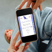 Invitation personnalisée de la fêteuse de fêtes de