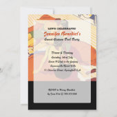 Invitation personnalisée de la partie de pool Vint (Dos)