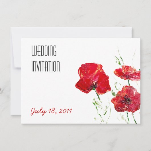Invitation personnalisée de mariage/anniversaire (Devant)
