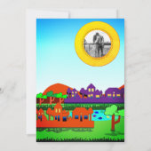 Invitation personnalisée de partie de pendaison de (Dos)