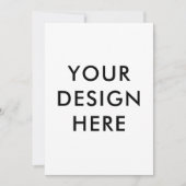 invitation personnalisée d'impression 5x7 (Devant)