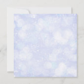 Invitation personnalisée Dreamy Lilac (Dos)