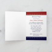 Invitation personnalisée du Parti de la retraite m (Intérieur)