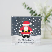 Invitation personnalisée du Père Noël (Debout devant)