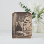 Invitation personnalisée Halloween photo de tombe  (Debout devant)