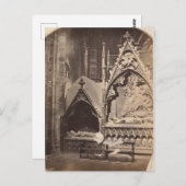 Invitation personnalisée Halloween photo de tombe  (Devant / Derrière)