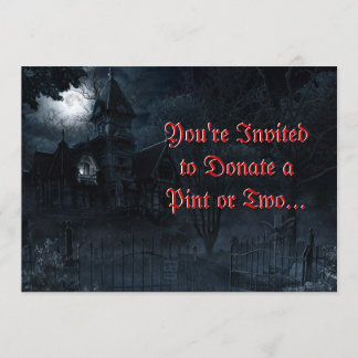 Invitation personnalisée Haunted Mansion