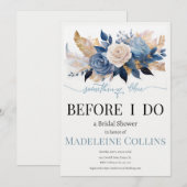 Invitation personnalisée pour enterrement de vie d (Devant / Derrière)