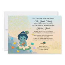 Invitation personnalisée pour la 1ère célébration 
