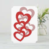 Invitation personnalisée pour la Saint-Valentin (Debout devant)