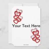 Invitation personnalisée pour la Saint-Valentin (Dos)