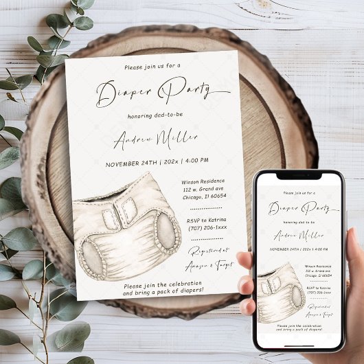 Invitation personnalisée pour l'anniversaire de la