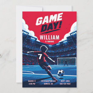 Invitation personnalisée pour l'anniversaire d'un