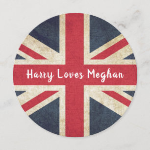 Invitation personnalisée pour le mariage royal Har