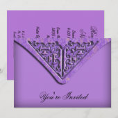 Invitation personnalisée pour le Nouvel An (Devant / Derrière)