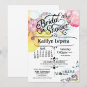 Invitation personnalisée pour l'enterrement de vie (Devant / Derrière)