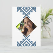 Invitation Personnalisée pour les 40 Ans Aztec (Debout devant)