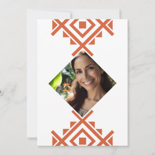 Invitation Personnalisée pour les 40 Ans Aztec