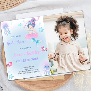 Invitation personnalisée pour les enfants