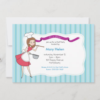 Invitation personnalisée pour les enfants avec un