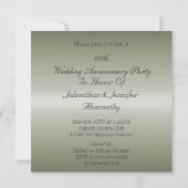 Invitation personnalisée pour une fête d'anniversa (Dos)