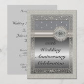 Invitation personnalisée pour une fête d'anniversa (Devant / Derrière)