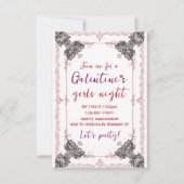 Invitation personnalisée pour une fête de Galentin (Devant)