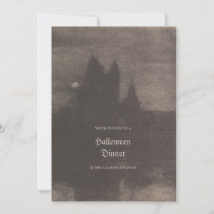 Invitation personnalisée pour une fête d'Halloween