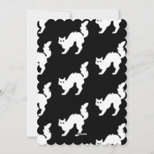 INVITATION PERSONNALISÉE POUR UNE SOIRÉE D'HORREUR (Dos)