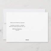 Invitation personnalisée pour une soirée Halloween (Dos)