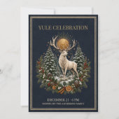Invitation personnalisée pour Yule Solstice d'Hive (Devant)