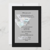 Invitation PERSONNALISER d'adieu de la retraite (Dos)