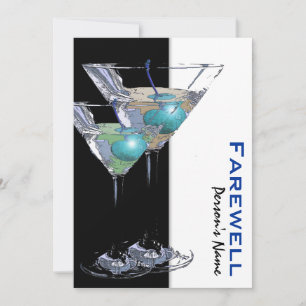 Invitation PERSONNALISER d'adieu de la retraite