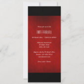 Invitation PERSONNALISER d'adieu de la retraite (Dos)