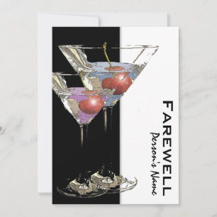 Invitation PERSONNALISER d'adieu de la retraite