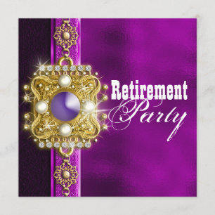 Invitation PERSONNALISER d'adieu réservée de partie de