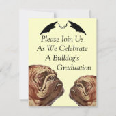 INVITATION PERSONNALISER DE DIPLÔME DE BULLDOGS ~EZ2 (Devant)