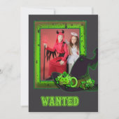 Invitation Personnaliser de la fête d'Halloween (Devant)