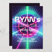 Invitation Personnaliser de l'invitation d'anniversaire de ma (Devant / Derrière)