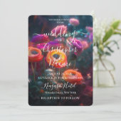 Invitation PERSONNALISER : Fleurs Vibrantes (Debout devant)