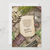 Invitation Personnaliser Grand Aventurier Thème Diplôme (Dos)