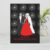 Invitation Personnaliser Halloween (Debout devant)