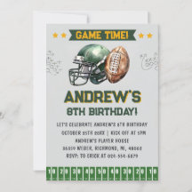 Personnaliser le football sportif Anniversaire