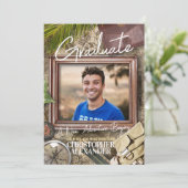 Invitation Personnaliser les annonces de diplômes d'ingénieur (Debout devant)