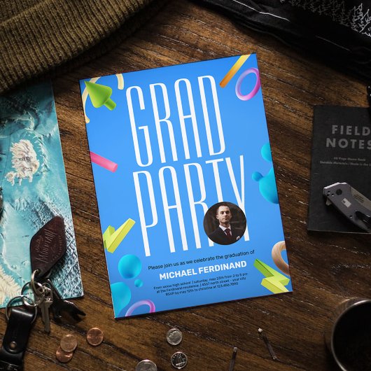 Invitation Personnaliser l'invitation de la fête de remise de