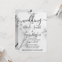 Personnaliser : Mariage Branche de Fleurs Noir & B